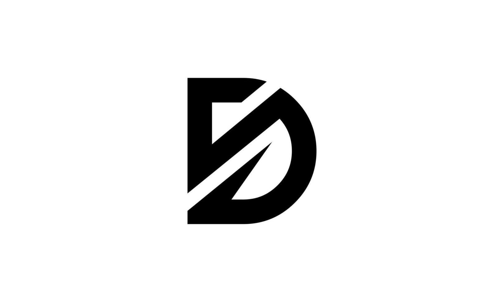 Letter D vector logo free template Free Vector