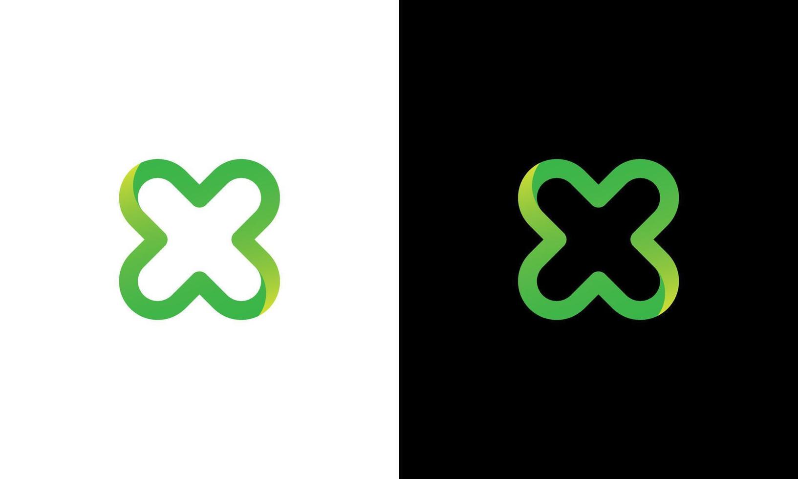 Letter X vector logo free template Free Vector