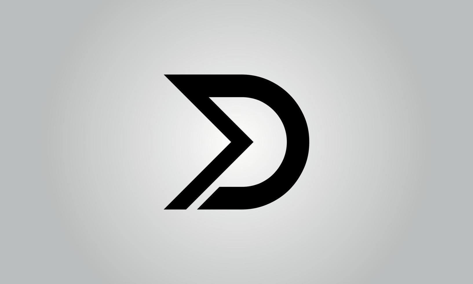 Letter D vector logo free template Free Vector