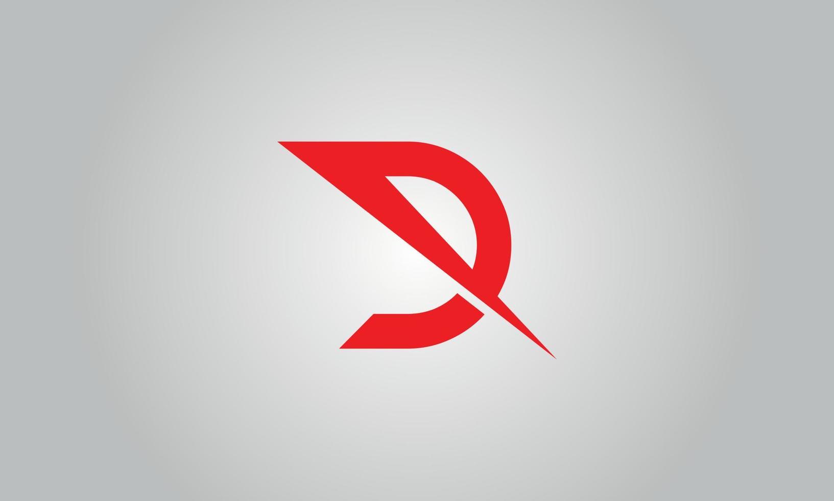 Letter D vector logo free template Free Vector