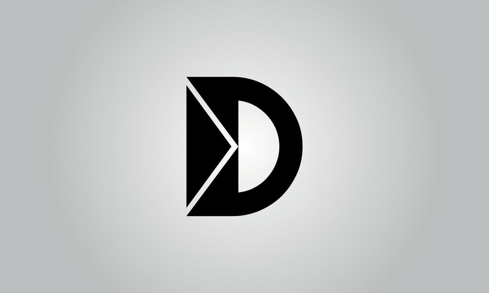 Letter D vector logo free template Free Vector