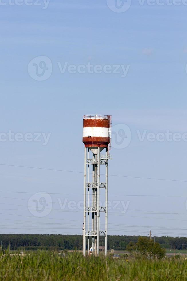 water towercylindrical stacks photo