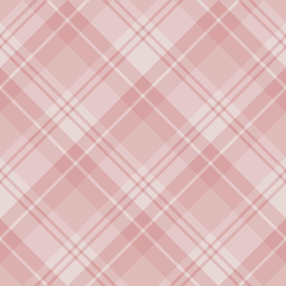 Seamless pattern in amazing pastel light pink colors for plaid, fabric, textile, clothes, tablecloth and other things. Vector image. 2
