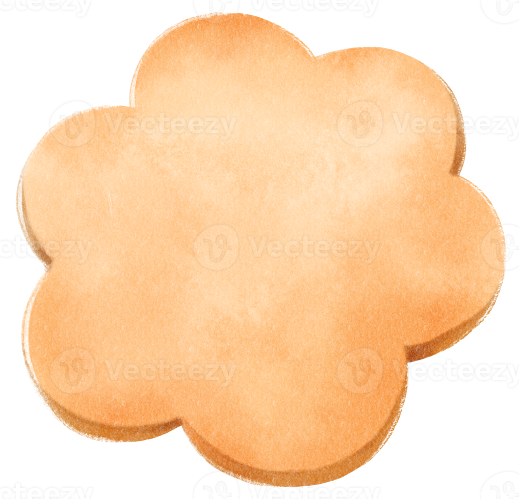 Cookie watercolor hand painted png