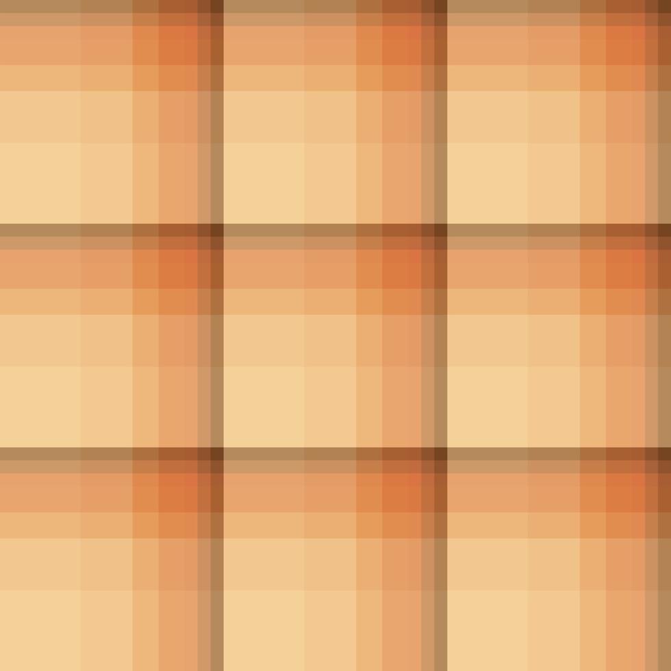 patrón impecable en colores naranja claro y oscuro para tela escocesa, tela, textil, ropa, mantel y otras cosas. imagen vectorial vector