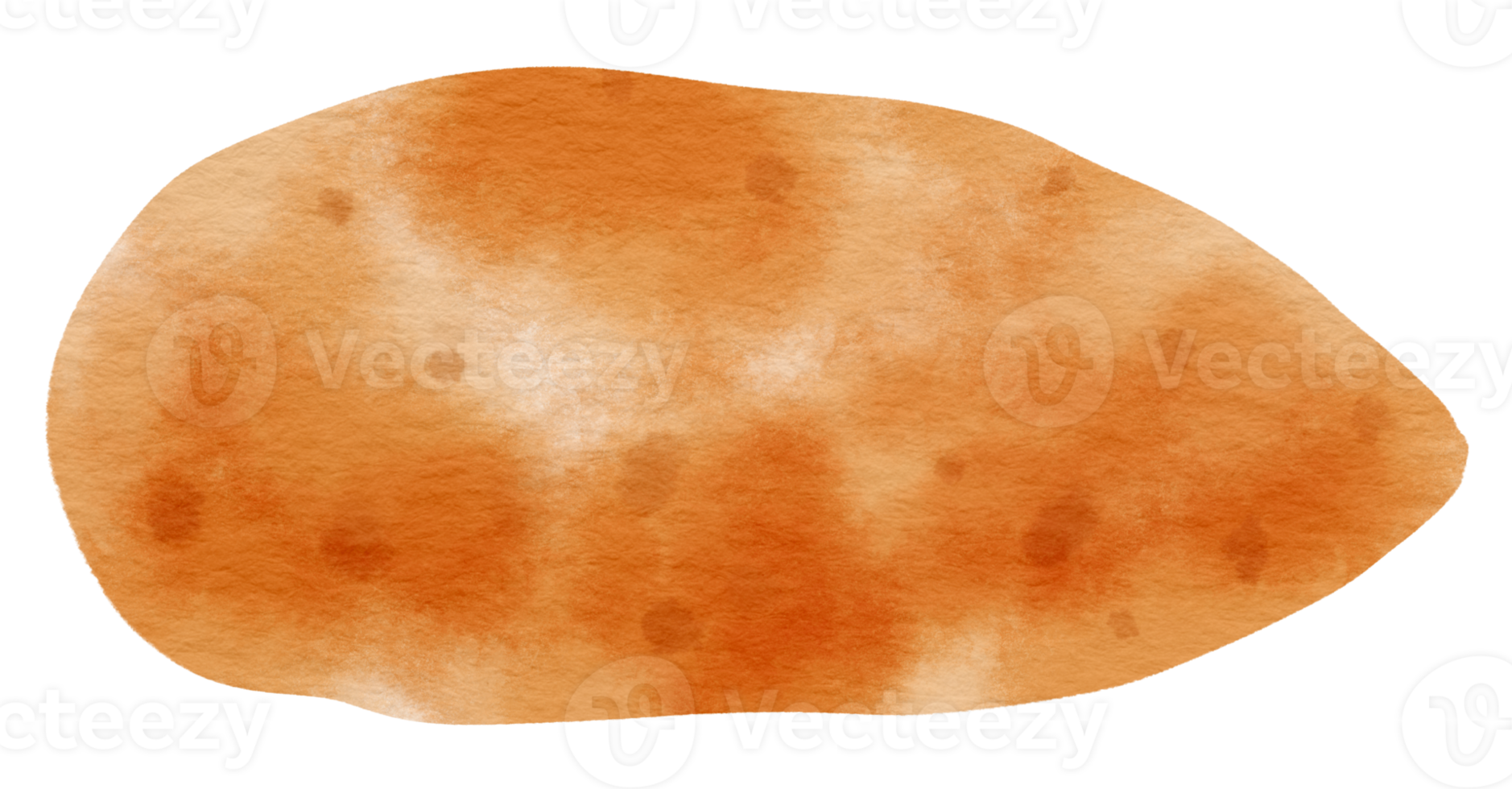 garnet yam vegetable watercolor illustration png