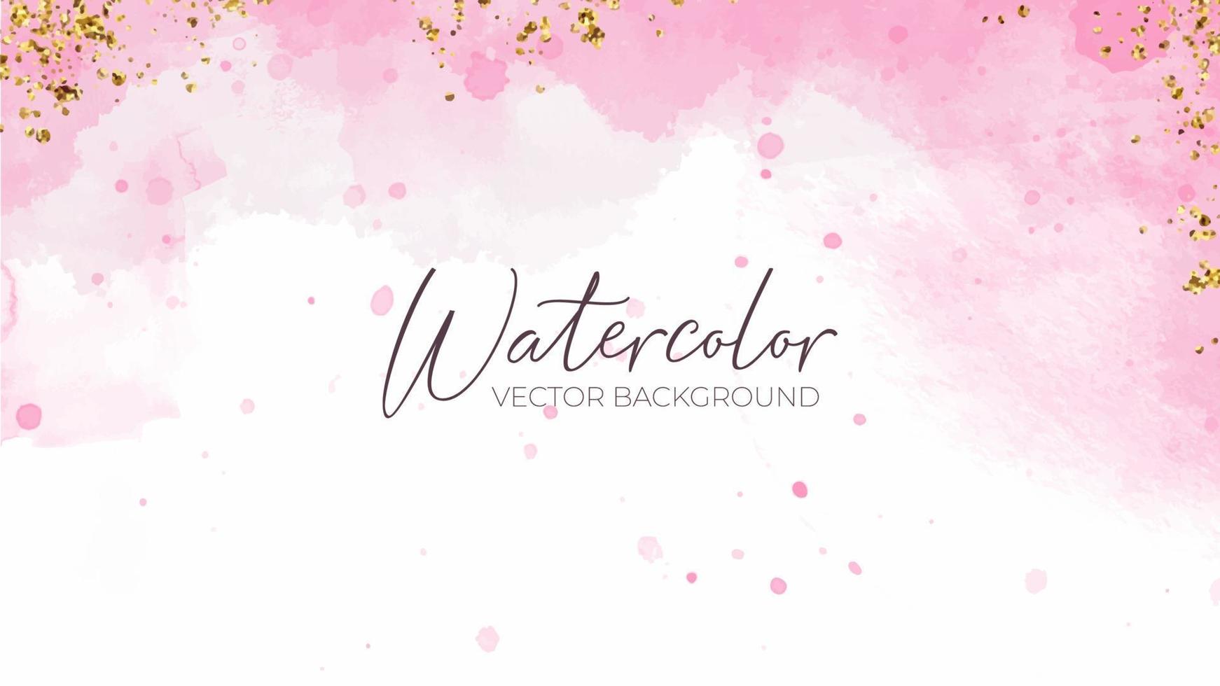 Abstract background with a teal coloured detailed watercolour texture design vector