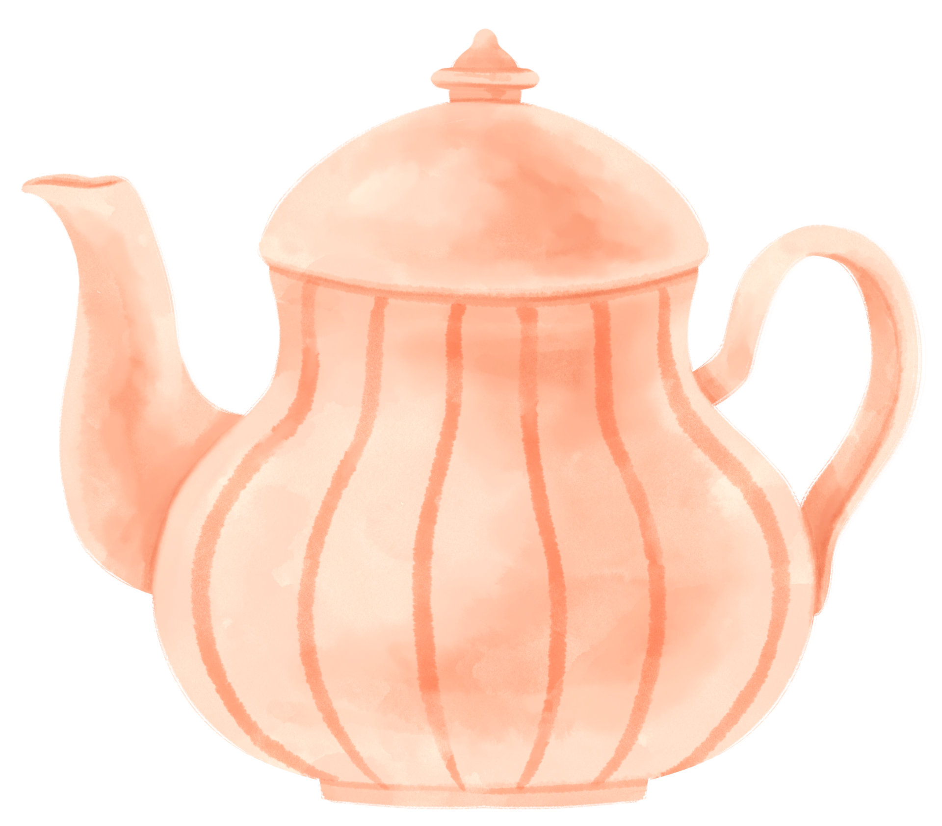 Teapot watercolor illustration 9660423 PNG