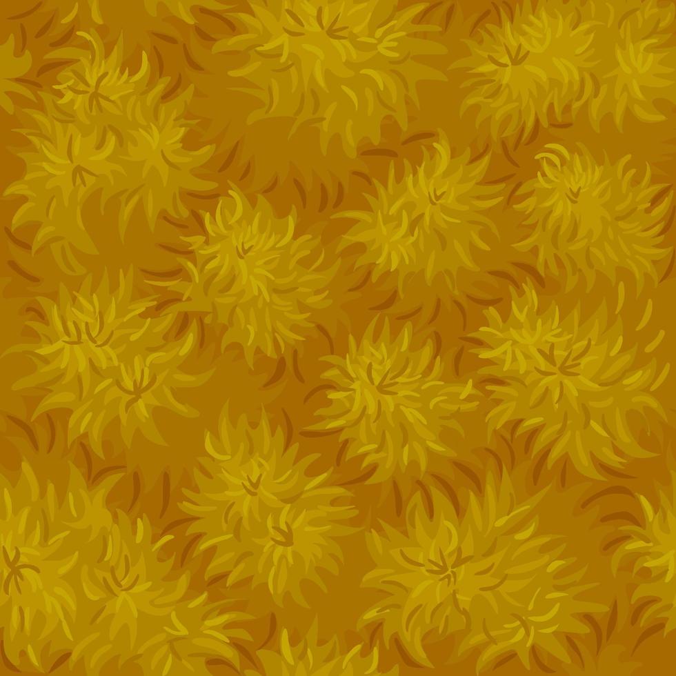 hierba seca de textura transparente, arbustos amarillos de fondo para el juego de papel tapiz ui. vector