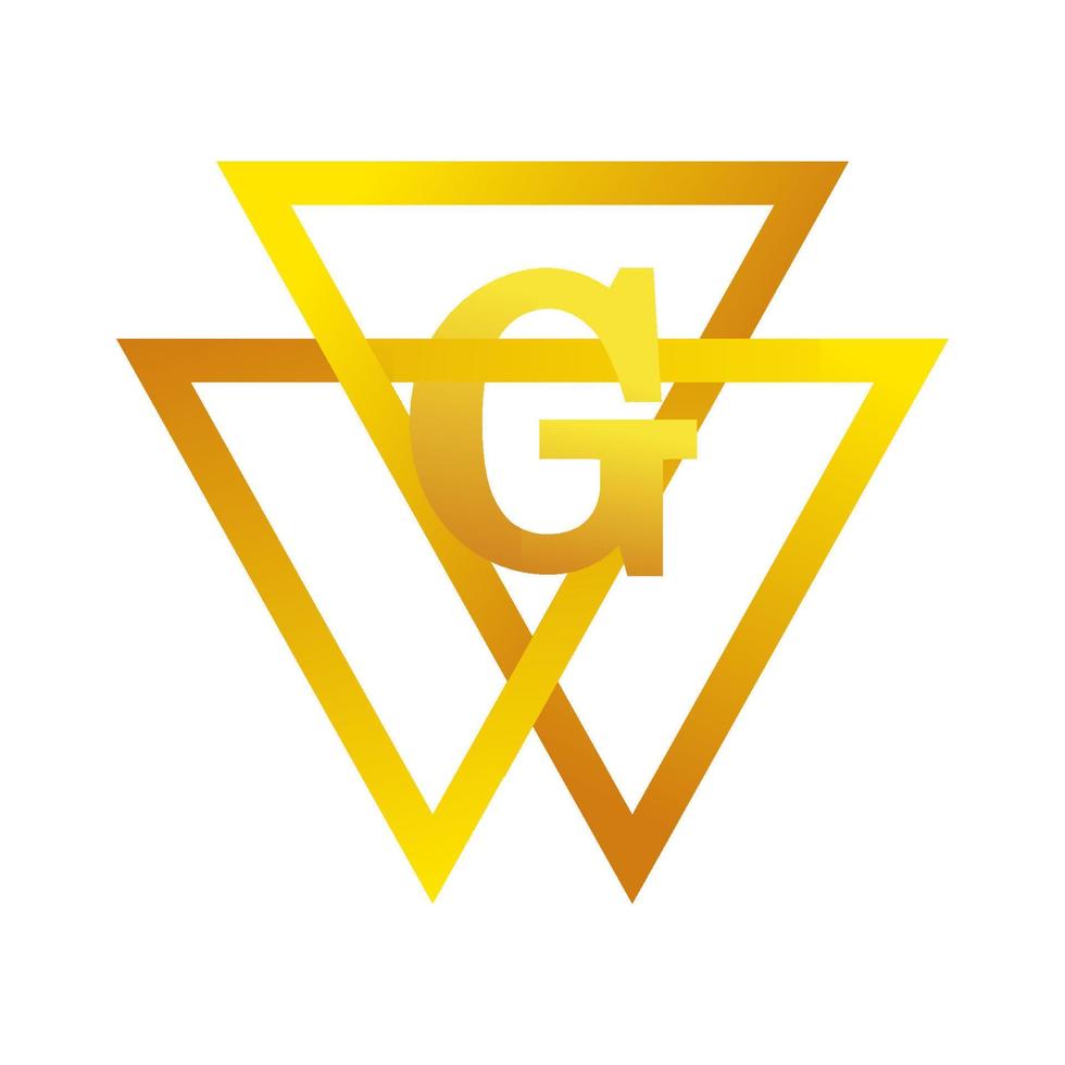 Masonic G and pyramids symbol. Mystical occult, sacred society. vector