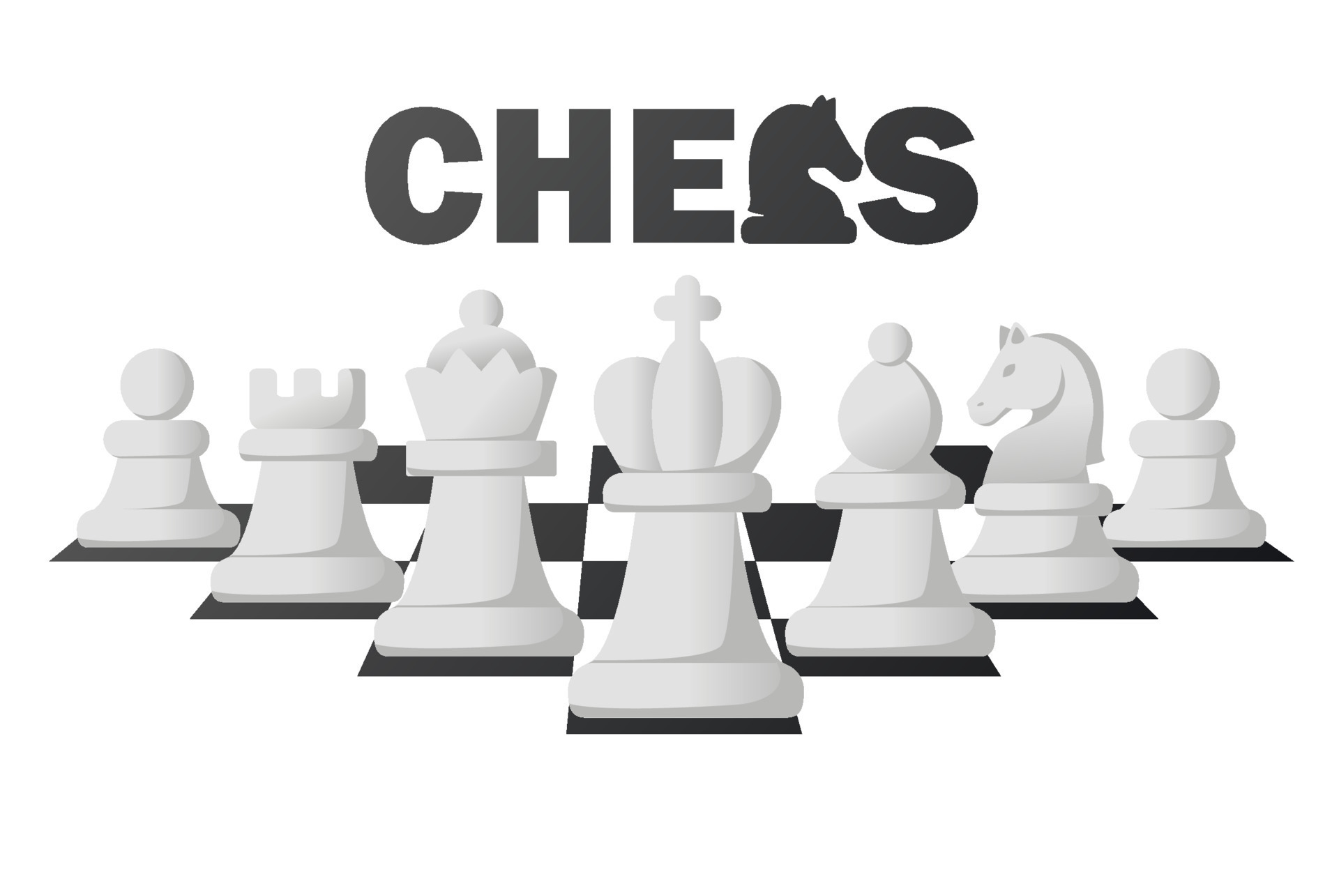 Chess Piece Rook White 3D, Incl. strategy & play - Envato Elements