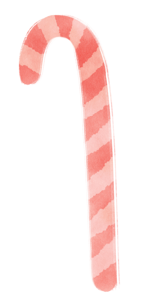 Stick candy illustration watercolor style png