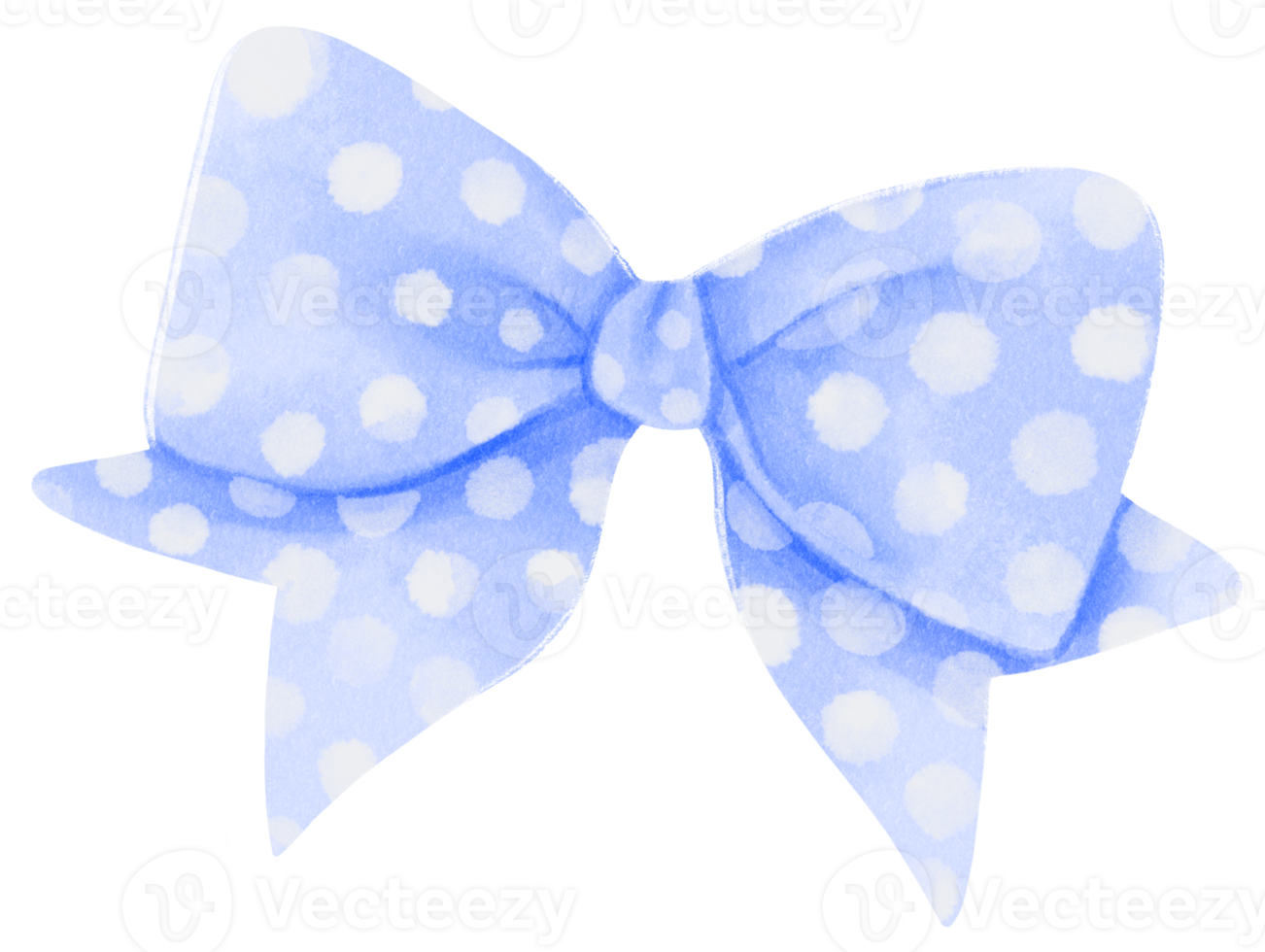 https://static.vecteezy.com/system/resources/previews/009/661/539/non_2x/polka-dot-blue-gift-ribbon-bow-illustrations-hand-painted-watercolor-styles-png.png