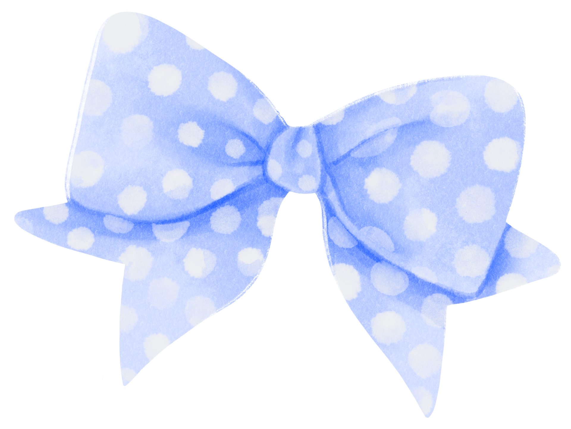 polka dot blue hair costume