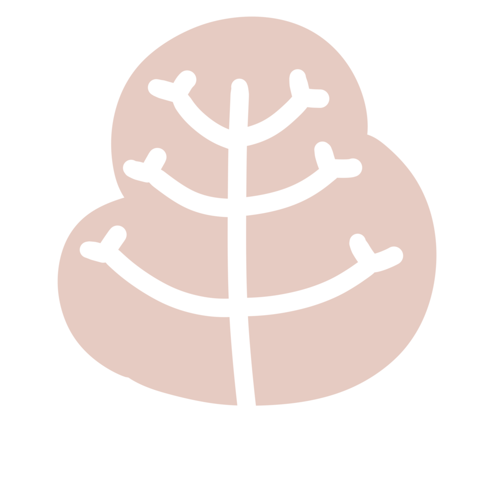 Cute Tree Shape png