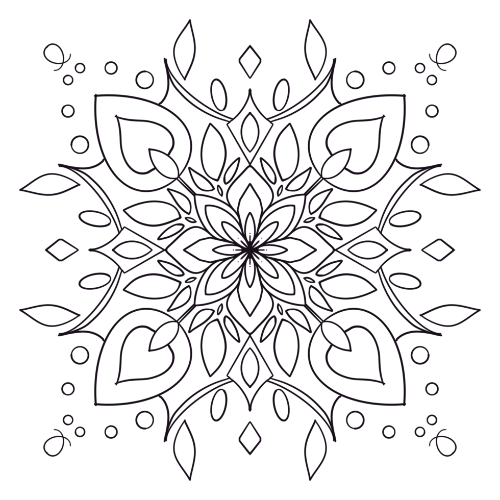 motif géométrique de mandalas, mandala chaud, fleur de vie arc-en-ciel avec lotus, fleur de vie en lotus png