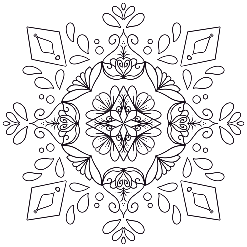 Mandalas geometric pattern, Warm Mandala,Rainbow Flower of Life with Lotus, Flower of Life in Lotus png