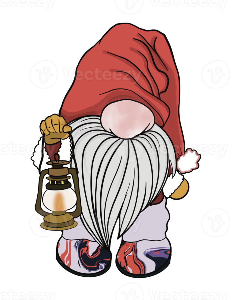 personnage de gnome de noël png