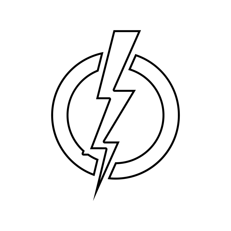 thunder icon png transparent