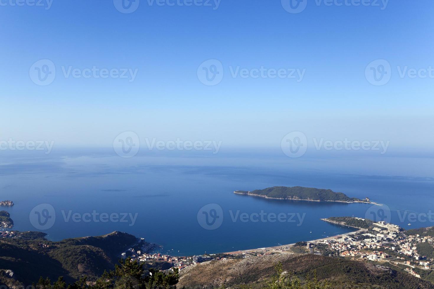 sea bay . Montenegro photo