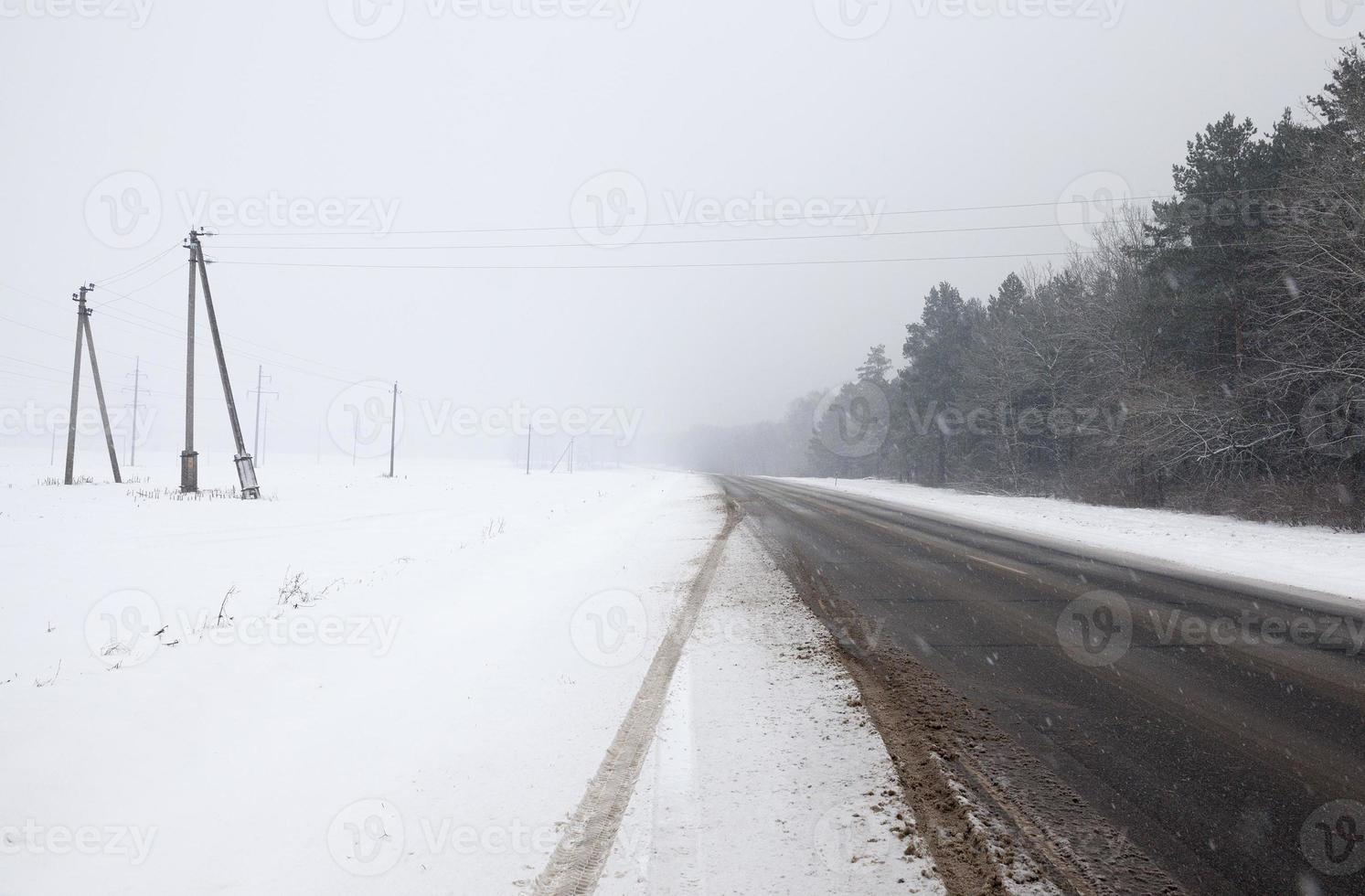 Snow after snowfall photo