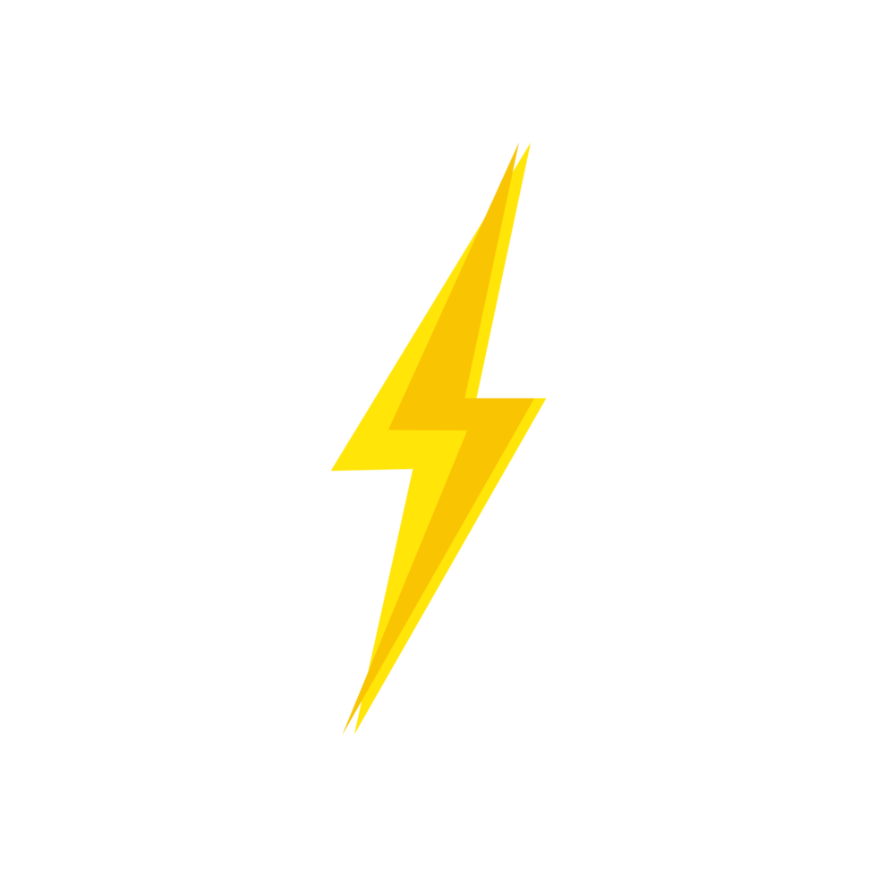 thunder icon png transparent