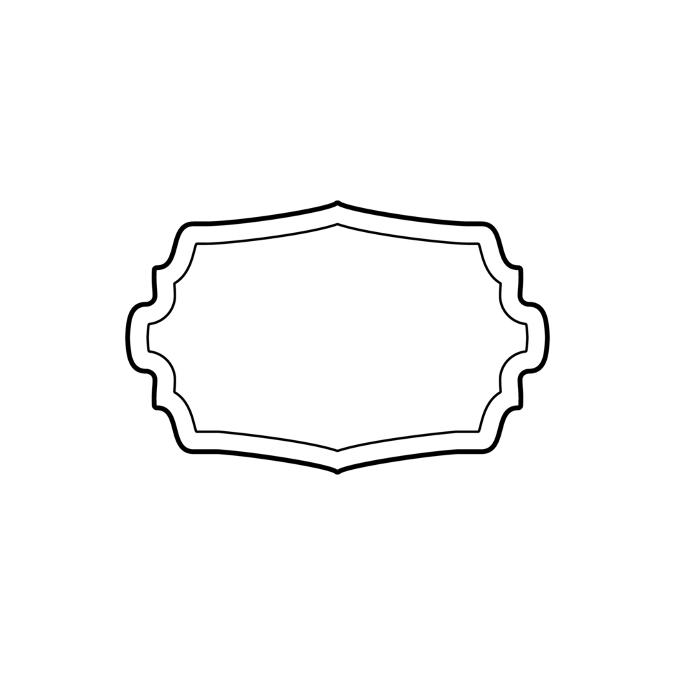 vintage label icon png transparent