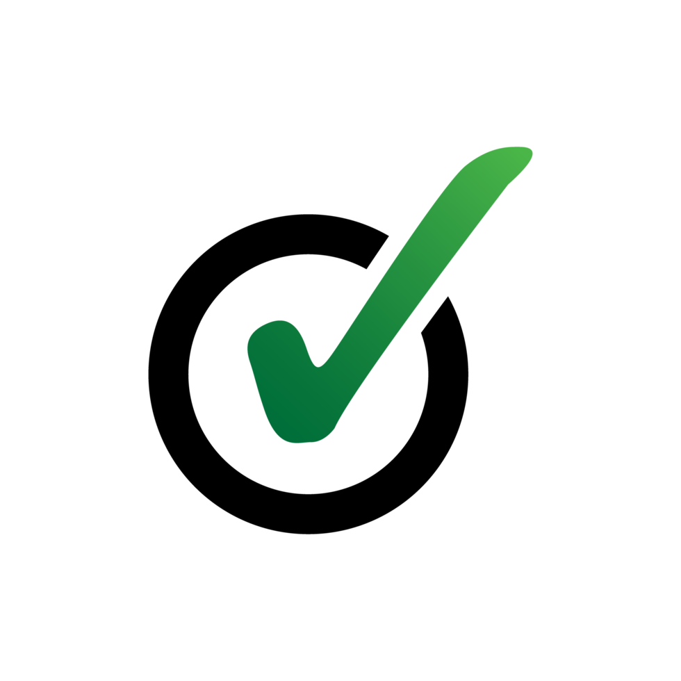 Tick icon png transparent