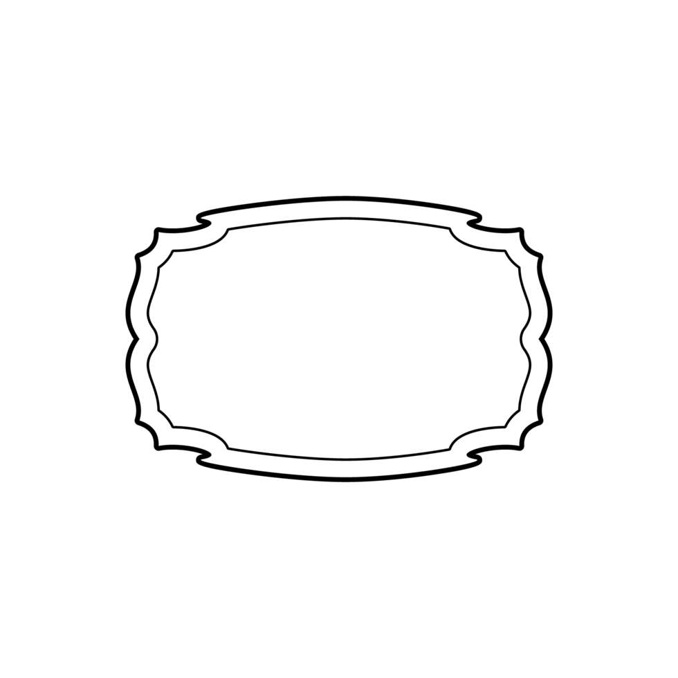 vintage label icon png transparent