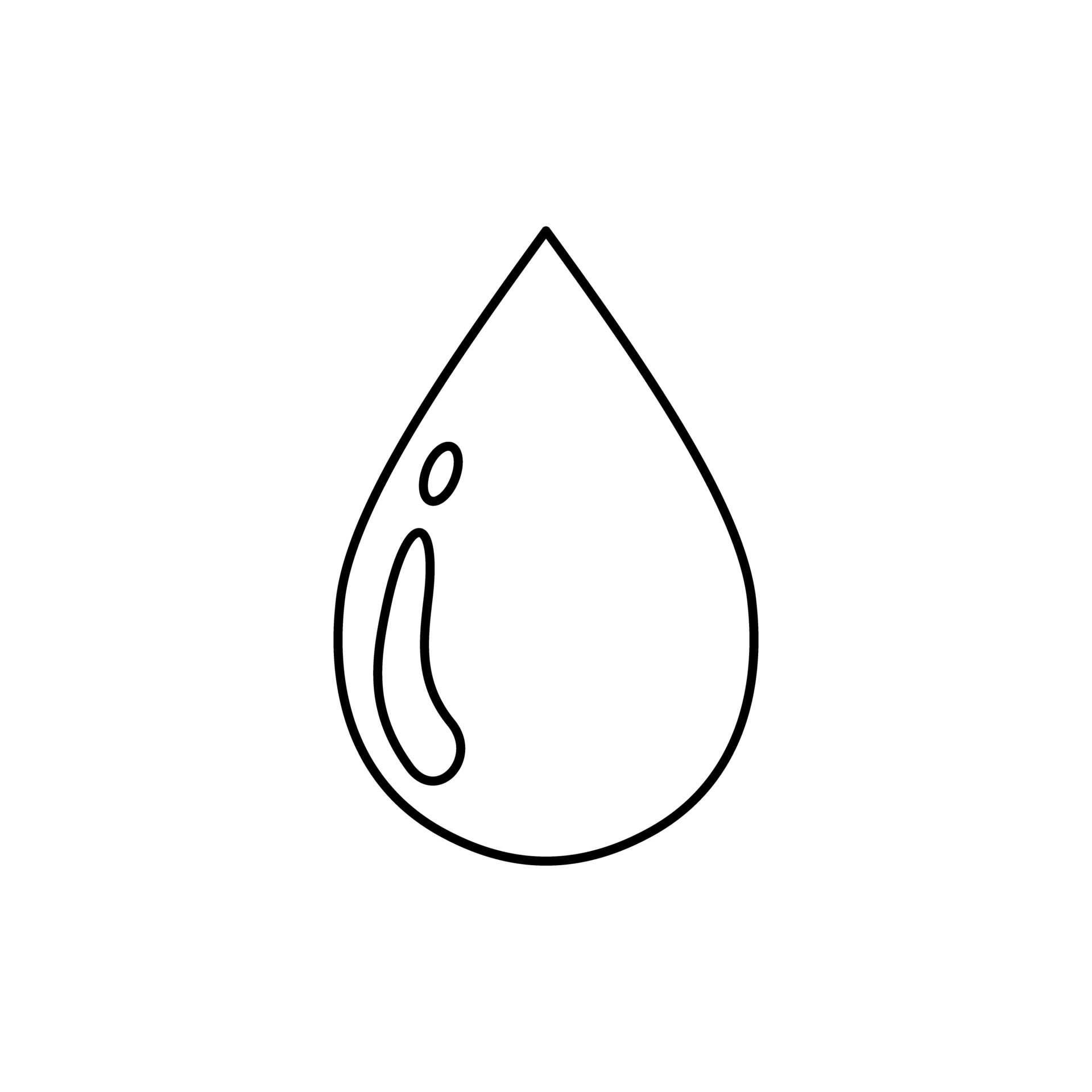 water drop icon png transparent 9663751 PNG