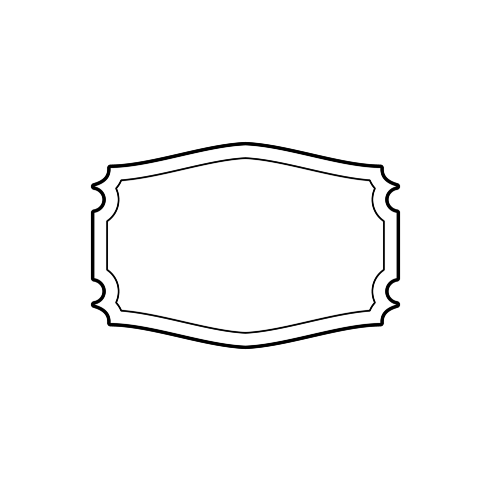 vintage label icon png transparent