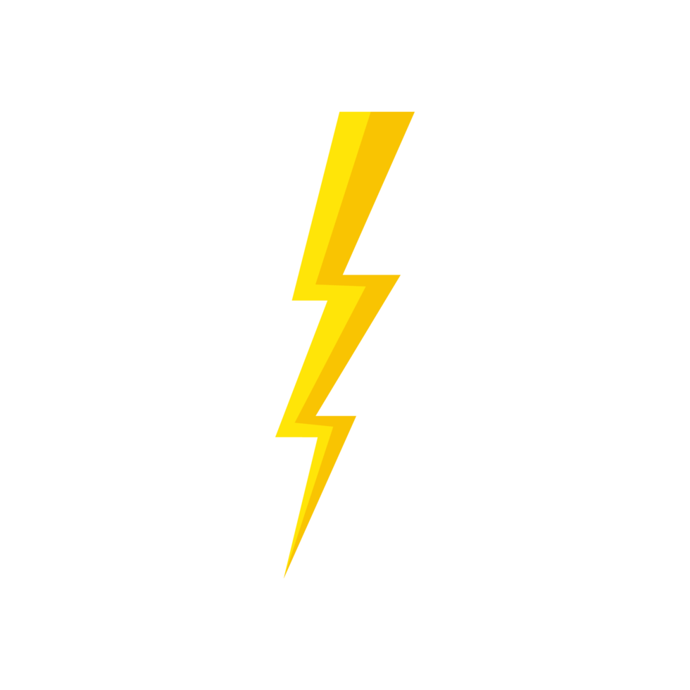 thunder icon png transparent