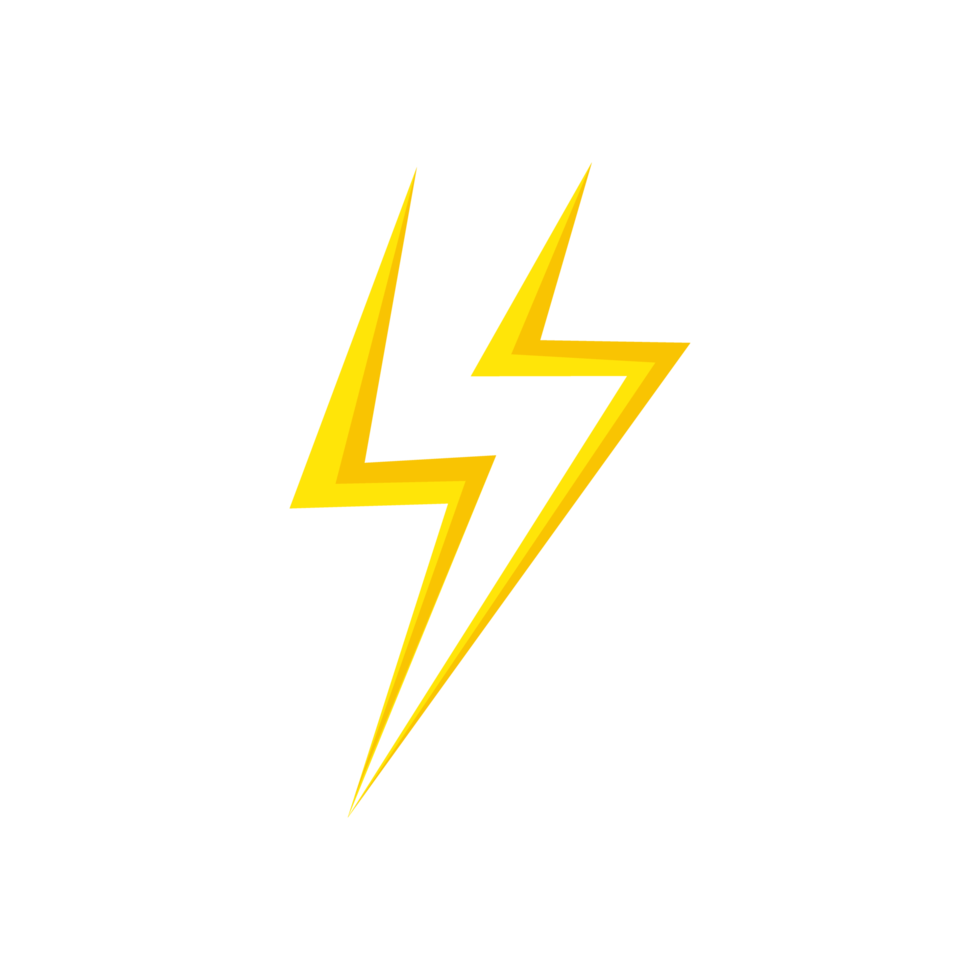 thunder icon png transparent