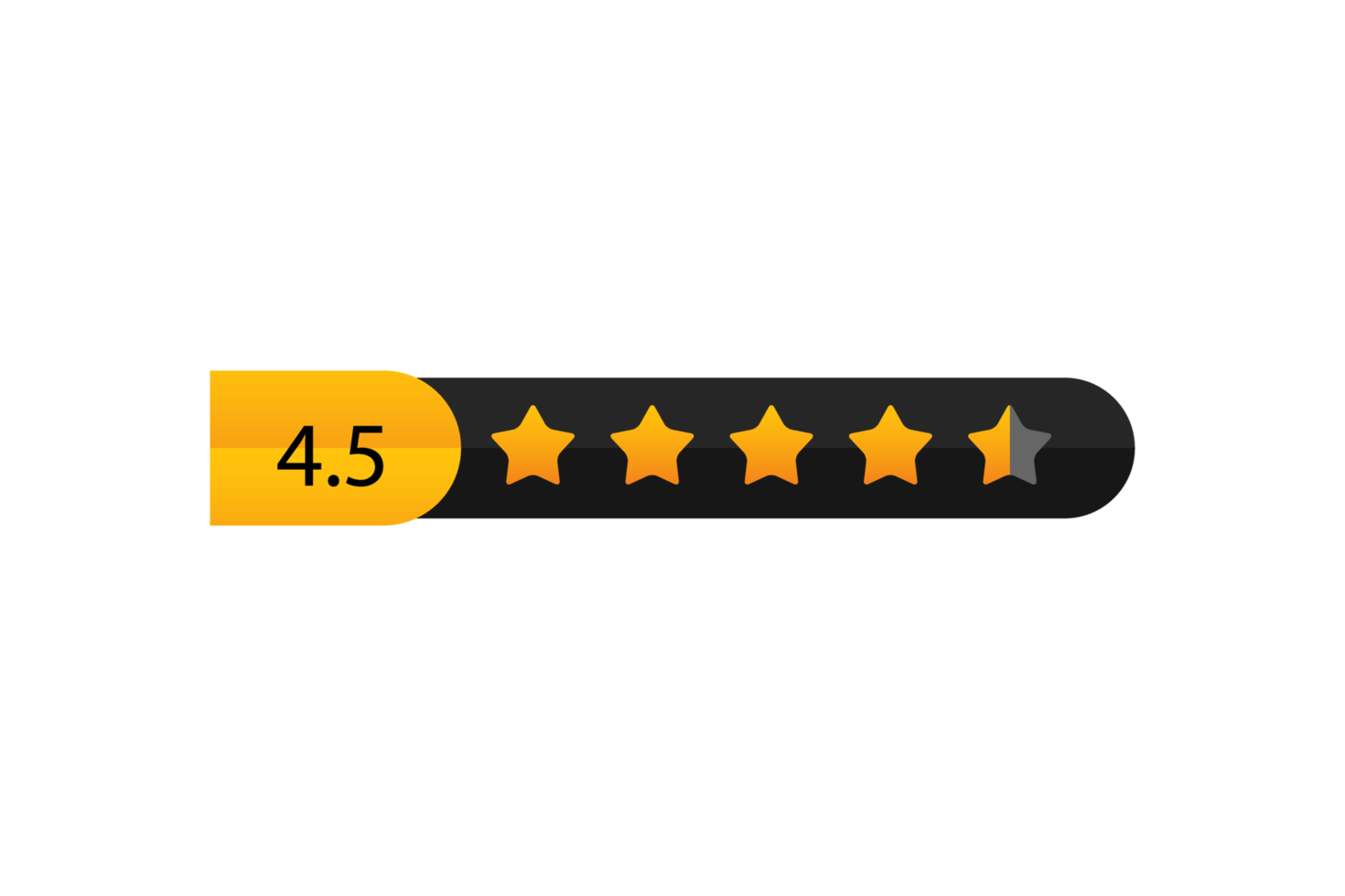 5 star rating review, star png transparent