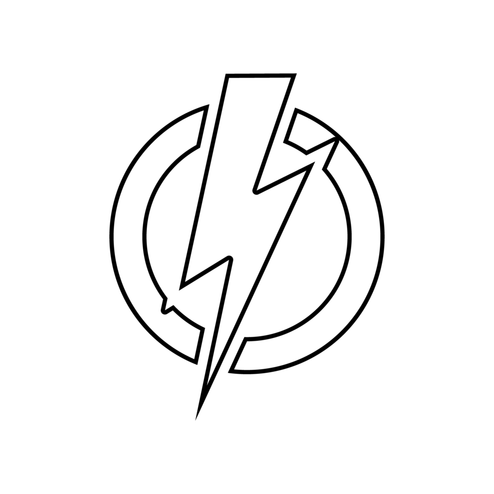 thunder icon png transparent