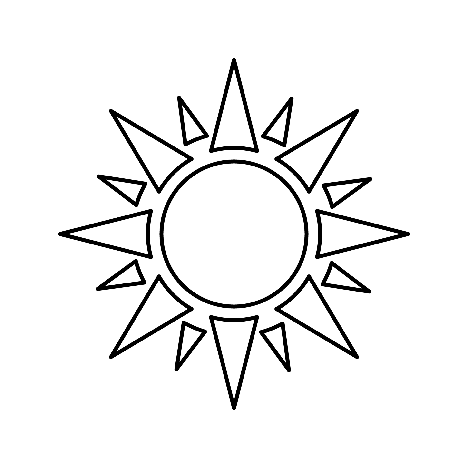 sun, sun ray icon png transparent 9664587 PNG
