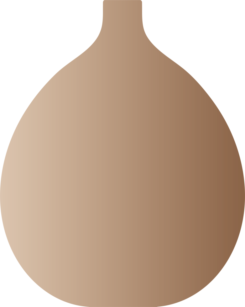 vase en céramique moderne png