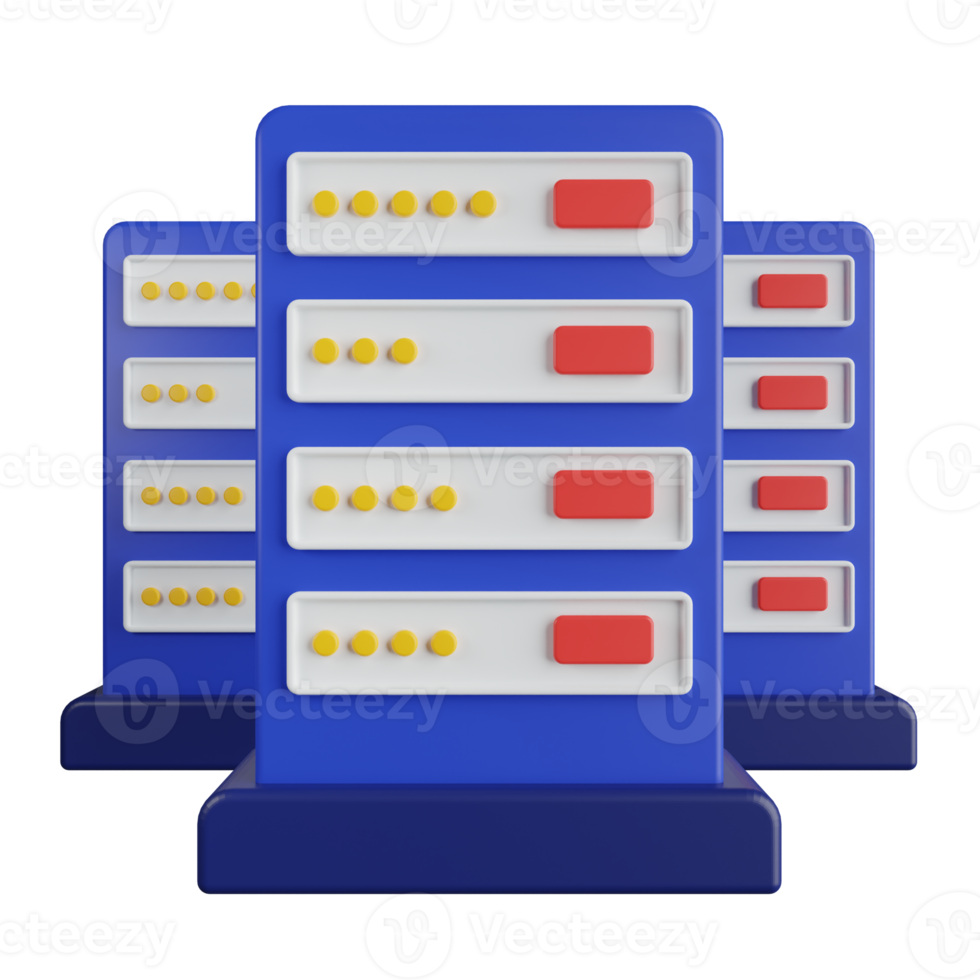 datacenter 3d illustration png