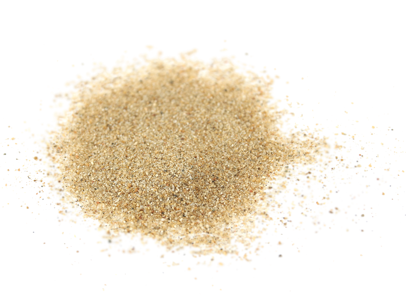 pile desert sand explosion isolated on transparent background png file