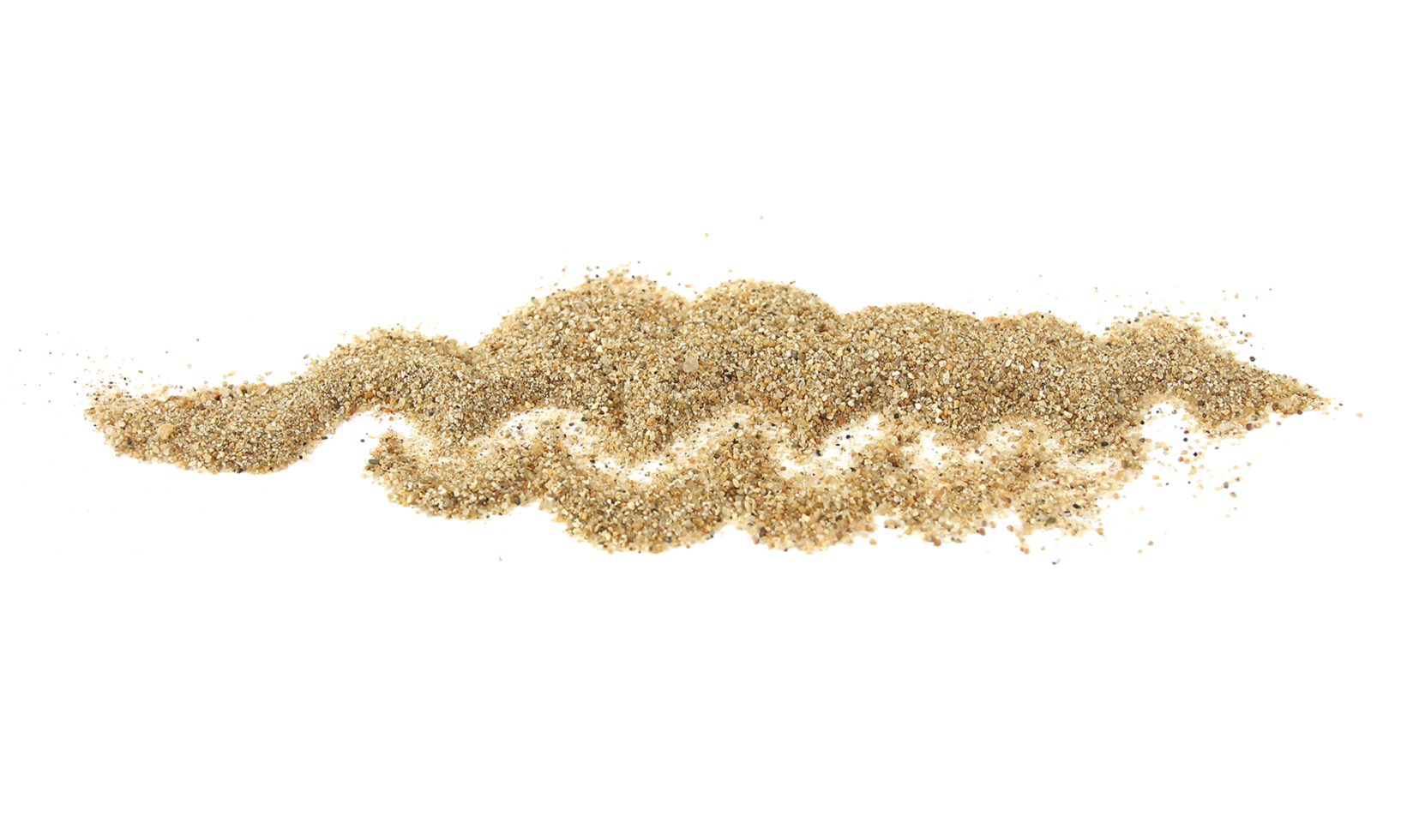 pile desert sand explosion isolated on transparent background png file