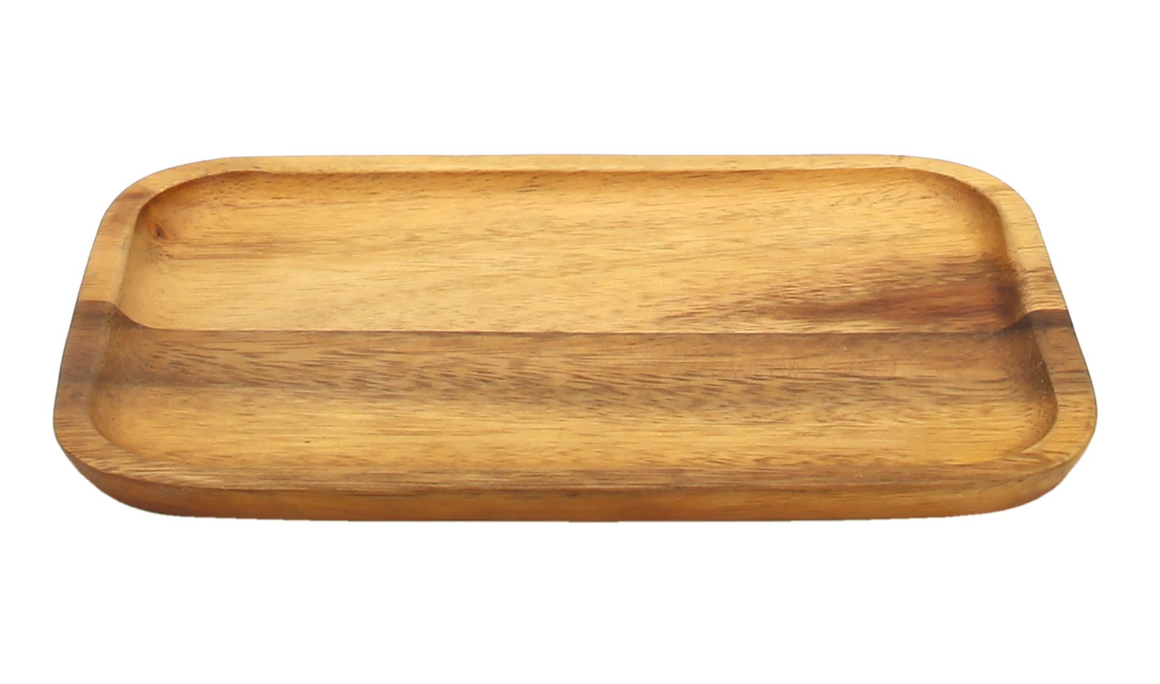 piatto di legno su file png di sfondo trasparente