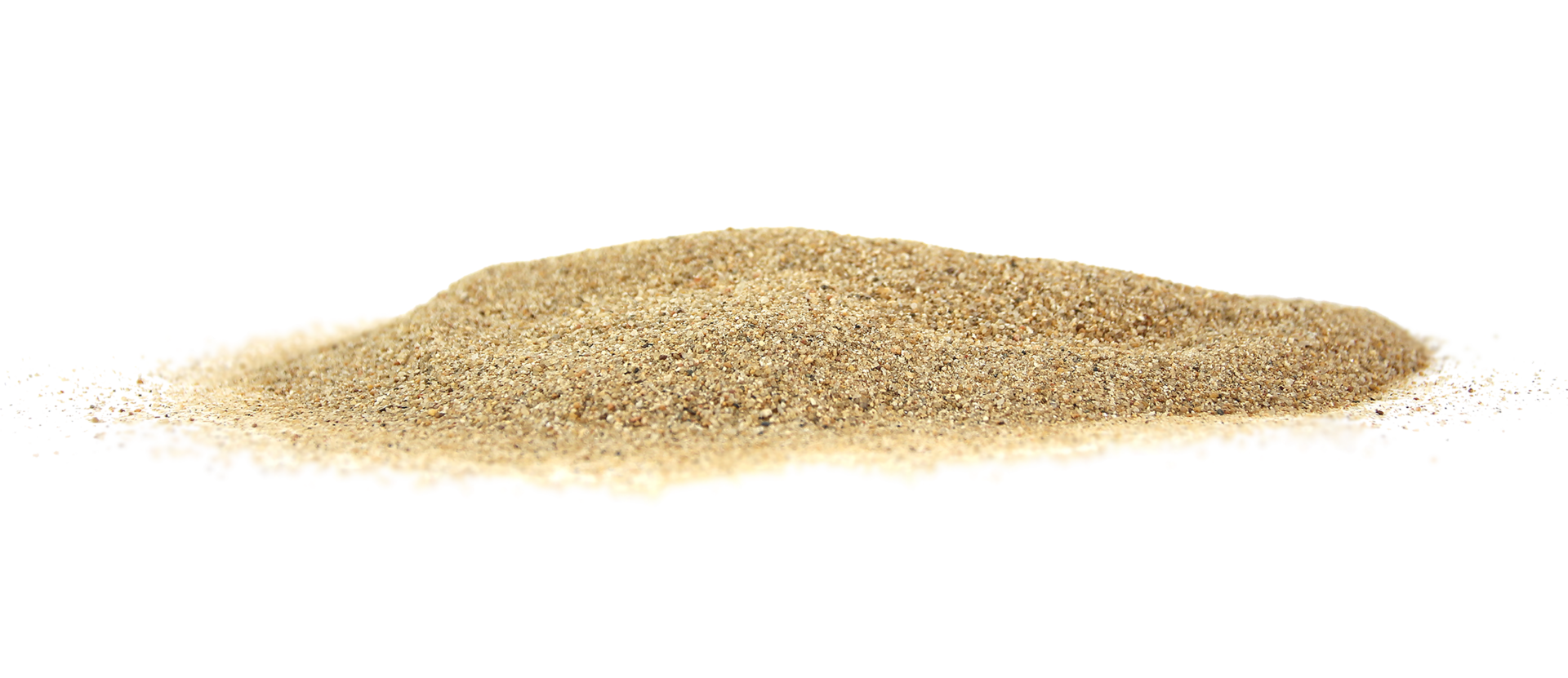 pile desert sand explosion isolated on transparent background png file