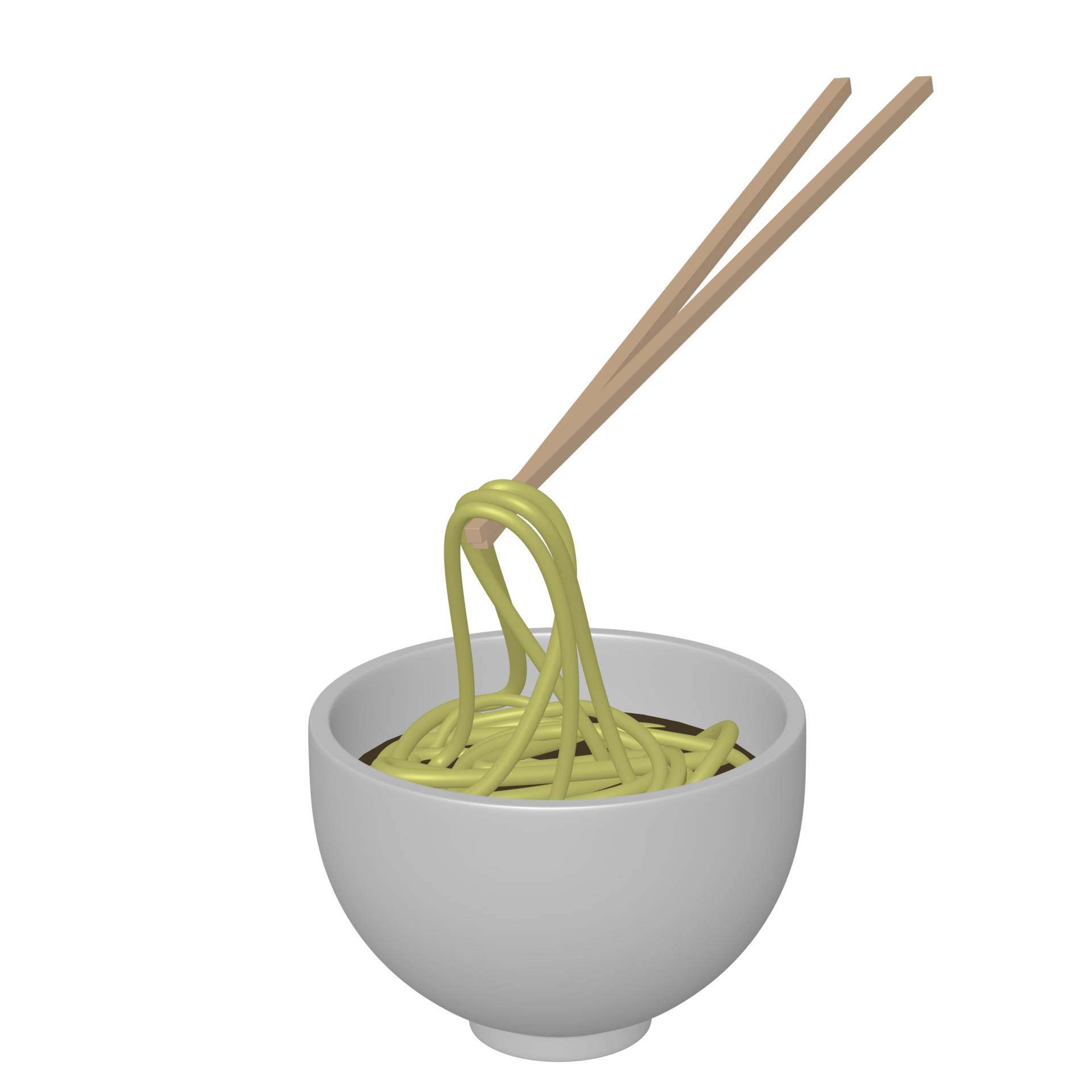 Noodle Bowl With Chopstick Illustration 3D Image Isolated Transparent noodle-bowl-with-chopstick-illustration-3d-image-isolated-transparent