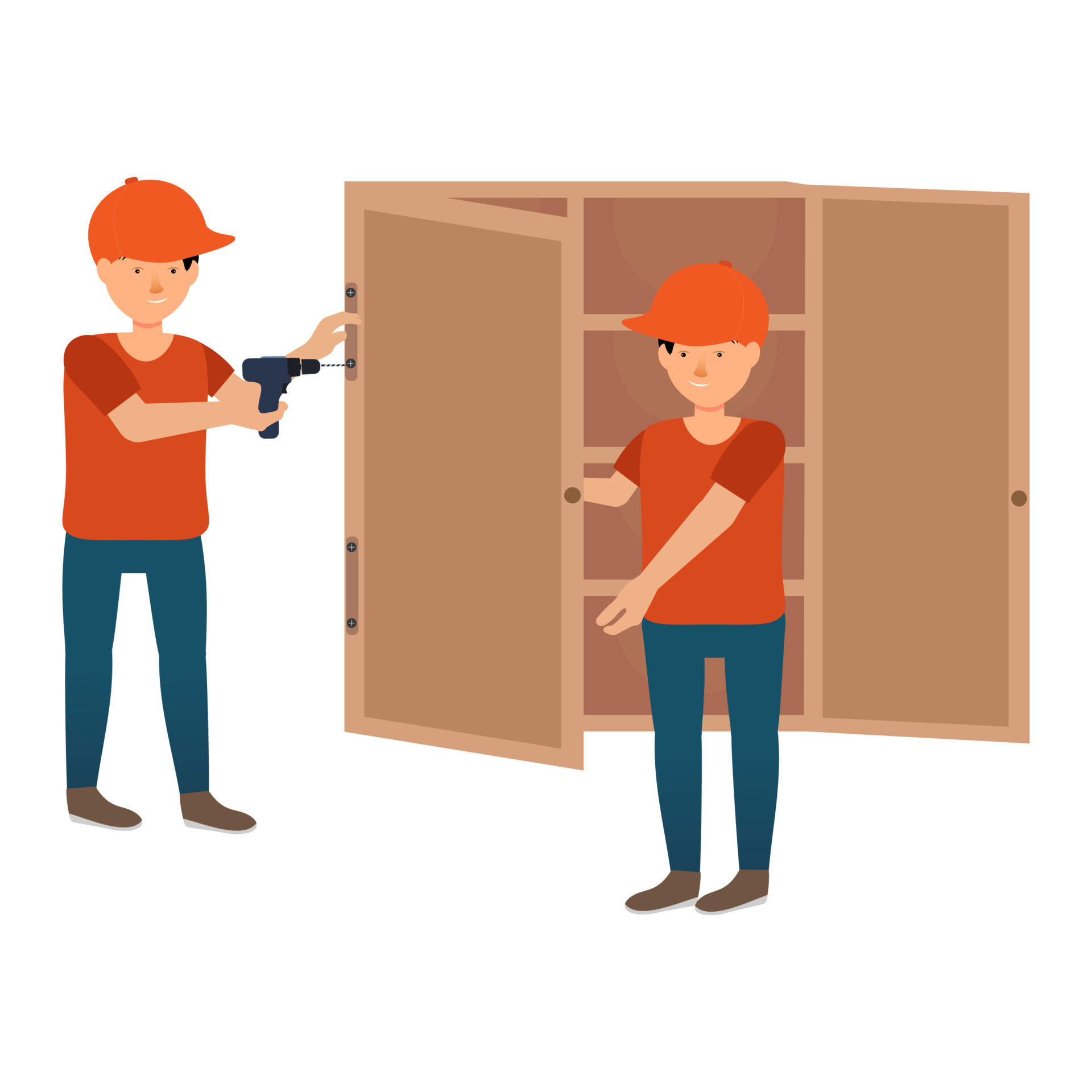 Carpintero PNG para descargar gratis