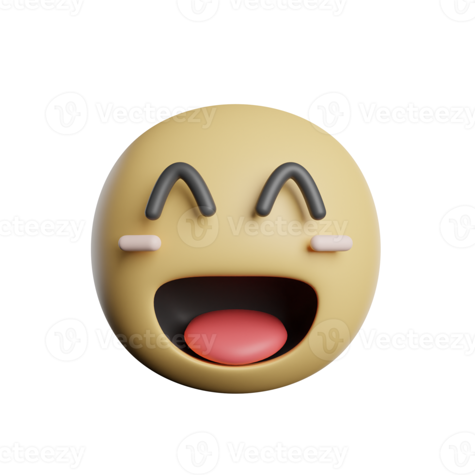 Emoticon Laugh Face png