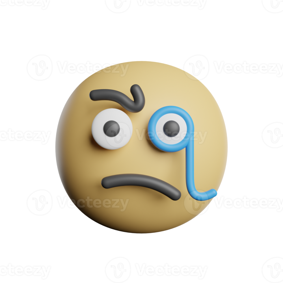 rosto de detetive emoticon png