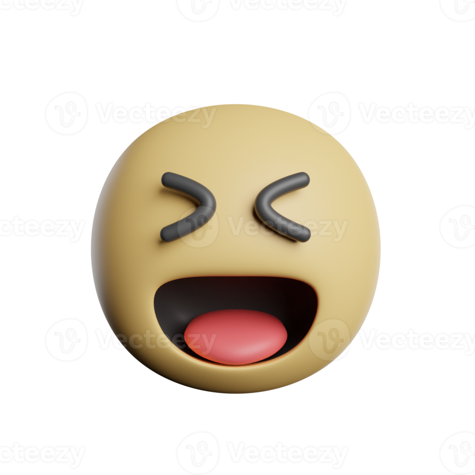 Emoticon Laugter Face png