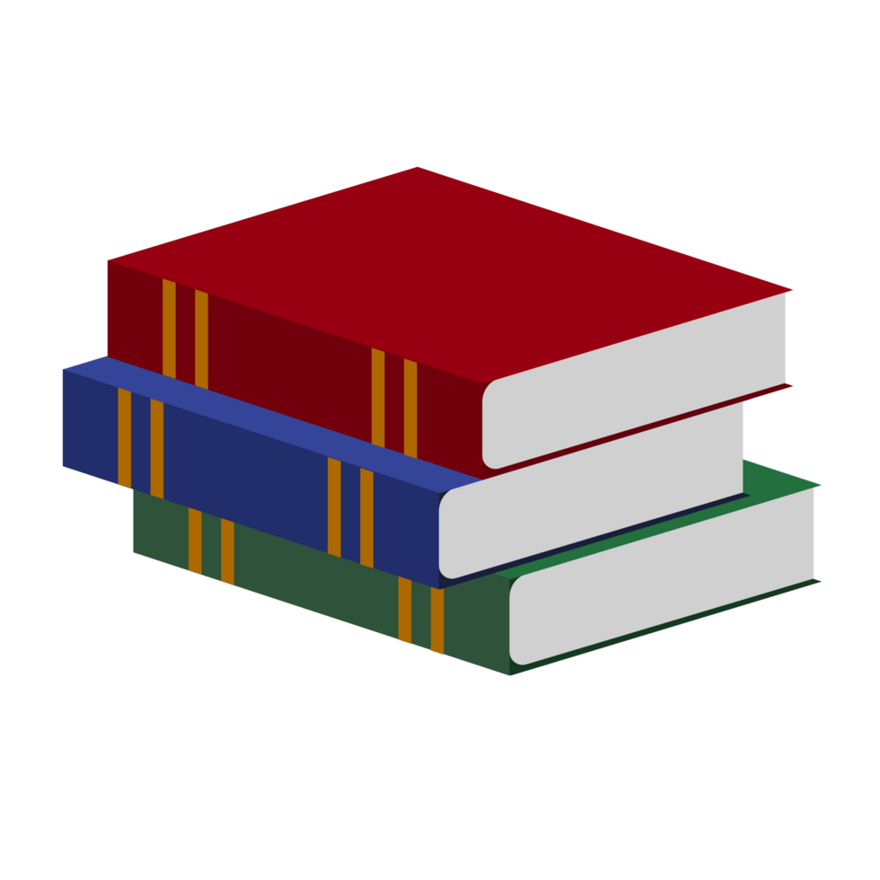 stapel veelkleurige boeken png-bestand png