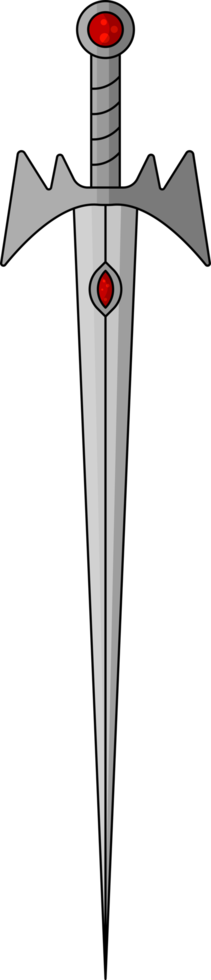 ilustração de clipart de espada png