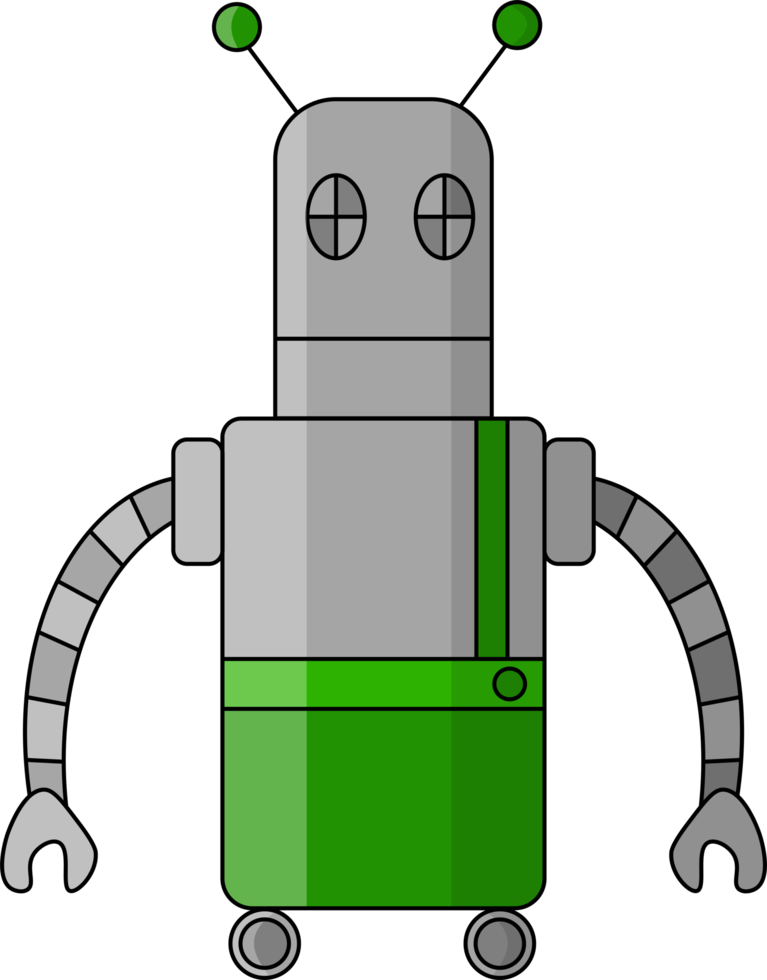 robot clipart illustration png